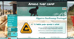 Desktop Screenshot of es.amadosurfcamp.com